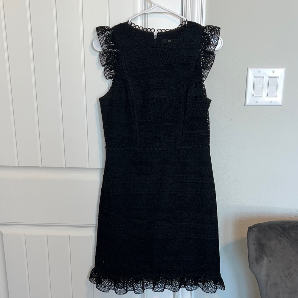 J. Crew Elegant Black Lace Dress - Picture 6 of 13
